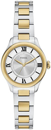 Fossil Dameur Es5422 Gilmore Sølvfarvet/gul Guldtonet Stål Ø28 Mm
