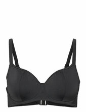 Jewel Cove Uw Sweetheart Bikini Top Freya Black