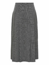 Onllexie Life Hw Check Long Pl Skirt Pnt Only Grey