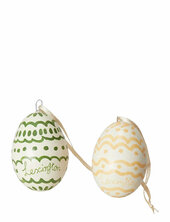 Easter Eggs In Papier Maché Lexington Home Patterned
