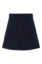 Y.a.s - Nederdel - Vicky Hmw Short Skirt - Navy Blazer