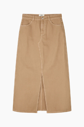 Soil Denim Ketty Skirt - Tiger's Eye - Mads Nørgaard - Brun M