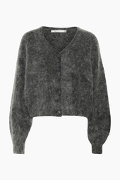 Gzdebbie Cardigan Noos - Charcoal Melange - Gestuz - Grå L