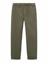 Elastic Waist Trousers Mango Khaki