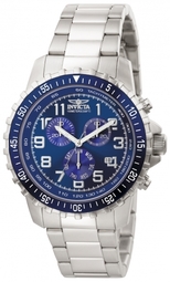 Invicta Herreur 6621 Ii Blå/stål Ø45 Mm