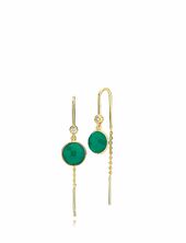 Prima Donna Earrings Izabel Camille Green