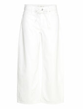 Balloon Jeans With Belt Mango White