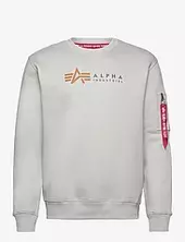 Alpha Label Sweater Alpha Industries White