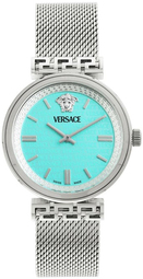 Versace Dameur Vetca0324 Mythos Turkis/stål Ø36 Mm