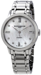 Baume & Mercier Dameur M0a10496 Classima Hvid/stål Ø34 Mm
