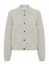 Alphagz Short Cardigan Noos Gestuz Grey