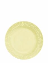 Confetti Pasta Plate W/relief 1 Pcs Giftbox Aida Yellow