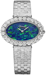 Chopard Dameur 10a376-1001 L Heure Du Diamant Blå/18 Karat Hvidguld
