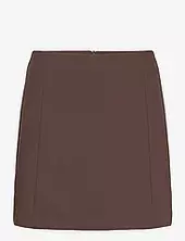Slcorinne Short Skirt Soaked In Luxury Brown