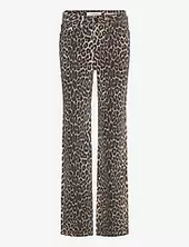 Pd-birkin Jeans Leopard Pieszak Brown