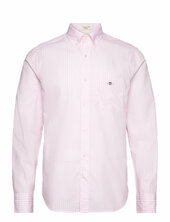 Reg Classic Poplin Stripe Shirt Gant Pink
