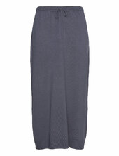 Srepira Midi Skirt Knit Soft Rebels Blue