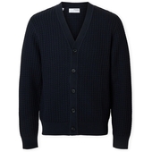 Pullovere Selected  Tom Cardigan - Sky Captain