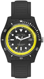 Nautica Herreur Napibz001 Sort/gummi Ø46 Mm