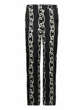 Chain Print Trousers Mango Black