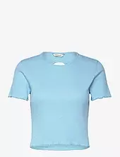 Tree Cropped Tee Holzweiler Blue