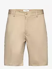 Como Reg Cotton-linen Shorts Les Deux Beige