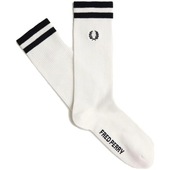 Langskaftede Strømper Fred Perry  Tipped Sports Sock