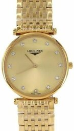 Longines Dameur L4.512.2.37.8 La Grande Classique De Guld/gul
