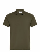 Stretch Cotton Polo T-shirt Filippa K Khaki