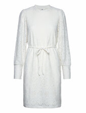 Objfeodora L/s Dress Div Object White