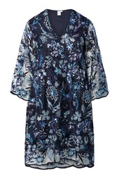 Y.a.s - Kjole - Fliky 3/4 Dress - Sargasso Sea