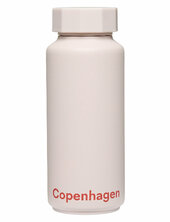 Thermo/insulated Bottle Special Edition Design Letters Beige