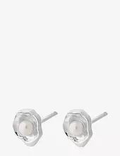 Hidden Pearl Earsticks Pernille Corydon Silver