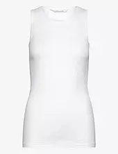 Alberte Cotton Top Drop Needle Gots Gai+lisva White