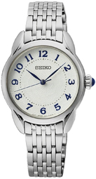 Seiko Dameur Sur561p1 Classic Hvid/stål Ø28.7 Mm