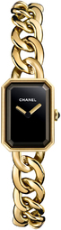 Chanel Dameur H3256 Premiere Sort/18 Karat Guld 16x22 Mm
