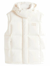 Tjw Alaska Grid Down Vest Tommy Jeans Cream