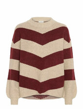 Kaverana Knit Pullover Kaffe Burgundy