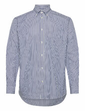 Kent Poplin Shirt Les Deux Blue