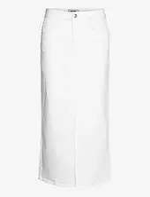 Mmmella White Denim Skirt Mos Mosh White