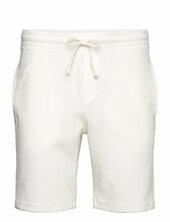 Structured Knitted Shorts Mango White