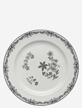 Ostindia Svart Plate Rörstrand White