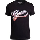 T-shirts M. Korte ærmer Guess  W3gi34i3z14 Jblk