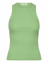 Rib Tank Scotch & Soda Green
