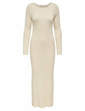 Onlkatia Ls Maxi Boatn Dress Cc Knt Only Cream
