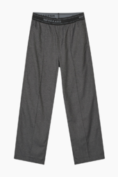 Melange Harly Pants - Dark Grey Melange - Mads Nørgaard - Grå L