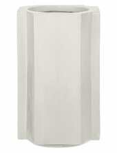 Funki Pot Vase, Small Louise Roe White