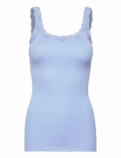 Rwbabette Silk Sl Deep Back Lace To Rosemunde Blue