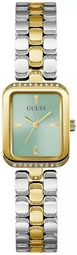 Guess Dameur Gw0865l4 Isla Grøn/gul Guldtonet Stål