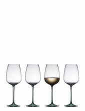 Wine Glass Vienna 4 Pcs Lyngby Glas Green